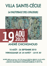 La Villa Sainte-Cécile présente La pastorale des couleurs, André Chichignoud